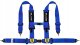 Pasy sportowe Slide V2 Ciemno Niebieskie 4P 3" E4 1