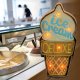 TelForceOne Znak Metalowy RETRO LED Ice Cream Forever Light 5