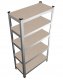 REGAŁ 5-POZIOMOWY 220 x 90 x 40CM UDŹWIG PÓŁKI: 175 KG GWI0629 CHOMIK 3