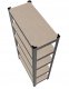 REGAŁ 5-POZIOMOWY 220 x 90 x 40CM UDŹWIG PÓŁKI: 175 KG GWI0629 CHOMIK 4