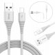 Kabel USB - micro USB 2m biały VA0290 Vayox 5