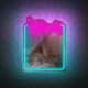 Forever Neon MIRROR LED LOVE YOURSELF błękit róż FMNE01 Light 2