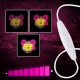 TelForceOne Neon ART LED PUNK MIŚ róż-żółty FLA01 Forever Light 5