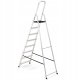 Drabina aluminiowa, 8 stopni, wytrzymałość 150 kg I-1918 4
