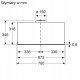 bosch Okap wyspowy DLN78PC60 Serie8 70cm 6