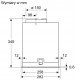 bosch Okap wyspowy DLN78PC60 Serie8 70cm 7