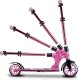 Six Degrees Aluminium Scooter 180/145 mm pink AU 588 1