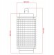 LUMIO mosquito lamp 1 2W 230V 30m2 101901 8