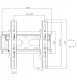 TV wall mount 13-40 inches black FN C11T 6