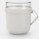 BRABANTIA Make &amp; Take soup can 0.6L light gray 203848 1