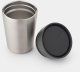 BRABANTIA Make &amp; Take thermal mug 0.2 L dark gray 228728 2
