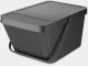 BRABANTIA Sort & Go waste sorting container 20L grey 277726 1