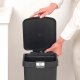 BRABANTIA StepUp pedal bin 16 l Dark Grey 800306 12