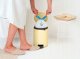New! BRABANTIA pedal bin NewIcon 5L Mellow Jellow 233784 5