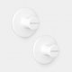 New! BRABANTIA ReNew bathroom towel racks 2 pcs. White 280344 2