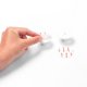 New! BRABANTIA ReNew bathroom towel racks 2 pcs. White 280344 4