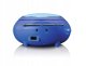 New! Lenco CD player with bluetooth and microphone blue SCD-625BU 2