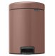New! BRABANTIA pedal bin NewIcon 5L Satin Taupe 233982 1