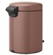 New! BRABANTIA pedal bin NewIcon 5L Satin Taupe 233982 5