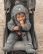 Lodger Skier Empire Fleece Overalls 3-6 months 68 size Sharkskin SK 601_3-6 2