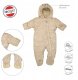 Lodger Skier Folklore Taslon overalls 6-12 months, size 74.  Birch SKT 599_6-12 2