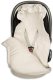 LODGER Lodger Mini Bunker Teddy all-season sleeping bag for car seats Cloud Dancer BKM 101 4