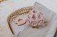 New! Baby's only silicone teether ball 0+ Old pink BO-860.862.007.50 4