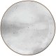 Serwis obiadowy porcelanowy MG Home Antico 24 elementy zestaw talerzy kubków dla 6 osób szary nakrapiany 3
