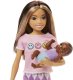 Lalka Barbie Mattel Skipper: Klub opiekunek Lalka + bobas + akcesoria (HJY32) 2