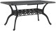 vidaXL Zestaw 3 Czarny Odlewane aluminium Średni Stylowy design 4