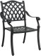 vidaXL Zestaw 3 Czarny Odlewane aluminium Średni Stylowy design 5
