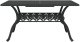 vidaXL Zestaw 3 Czarny Odlewane aluminium Średni Stylowy design 7