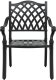vidaXL Zestaw 3 Czarny Odlewane aluminium Średni Stylowy design 8