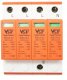 Ogranicznik przepięć L2 Typ T2 4P 20kA 1,2kV Professional VCX 7