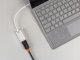 AUDA CableTime Adapter USB 3.1 typ-C - DisplayPort 4K@60 (wtyk / gniazdo) srebrny 15cm 8
