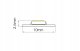 Taśma LED line 1500SMD2216 12V 2700K 21W gęsta 5 lat gwar. 245268/5m/ 6