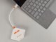AUDA CableTime Adapter mini DisplayPort - HDMI + SVGA (D-Sub 15-pin) + DVI-I (24+5pin) Full HD (wtyk / 3x gniazdo) biały 15cm 8