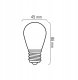 ST45-P E27 1W FILAMENT (10 sztuk) WW 3