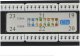 Patch panel RACK 19 kat.5e 24p UTP 1U czarny NEKU 2
