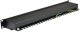 Patch panel RACK 19 cali 1U kat.5e 24p FTP z półką czarny NEKU 1