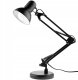 Lampka biurkowa Lumiled Lampka Biurkowa Kreślarska Stołowa E27 TOBI Czarna Lumiled + uchwyt na blat 3