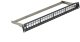 Patch panel pusty RACK 19 1U na 24 moduły keystone STP czarny NEKU 1