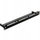 Patchpanel kat.6 19cali 48p UTP z półką 1U NEKU 2