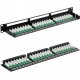 Patchpanel kat.6 19cali 48p UTP z półką 1U NEKU 6