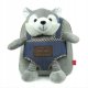 Pliušinis žaislas Husky Harry reversible kuprinė - 26cm 1