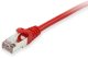 Equip 615521 kabel sieciowy Czerwony 0,15 m Cat6 S/FTP (S-STP) 2