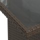 Zestaw sofy ogrodowej vidaXL Zestaw 7 Brązowy, Kremowy Rattan, Materiał 9