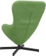 vidaXL Fotel Jajko Zielony Welur 6