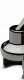 Le Creuset Sparkling wine holder SW-101 Champagne Crown black nickel 0630870075145 1