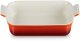 Le Creuset Bakeware rectangular Heritage stoneware 26x19cm / 2 4L orange 0843251102730 2
